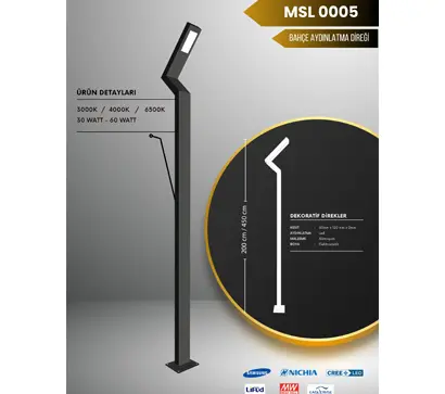 Bollard Aydınlatma MSL 0005